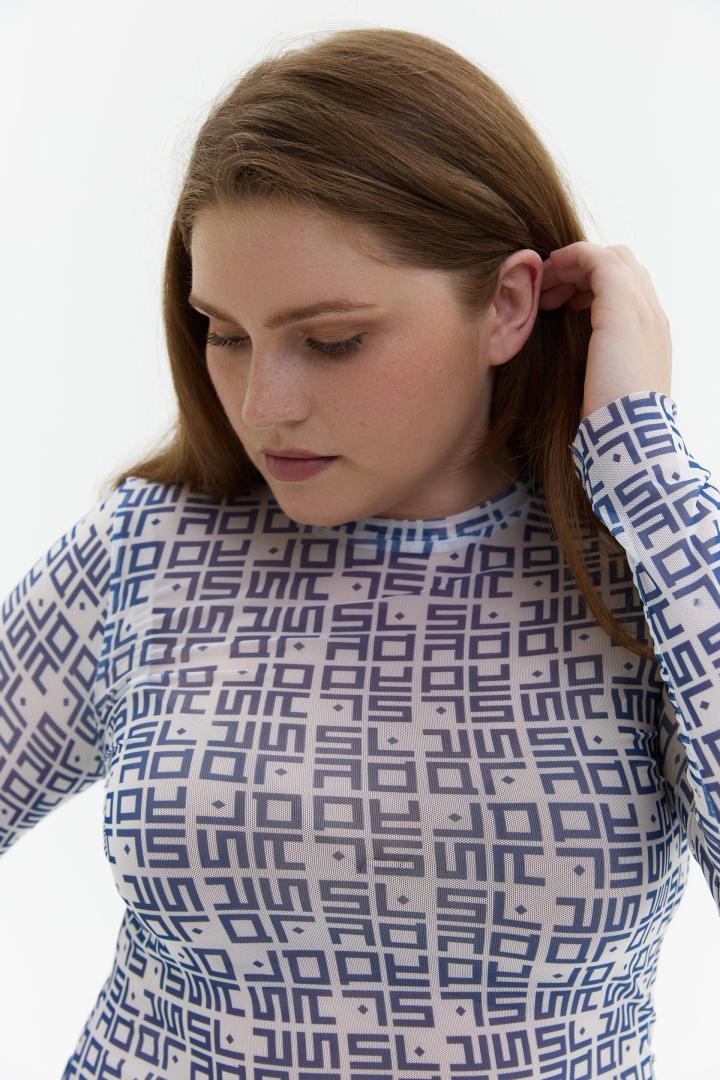 Лонгслив Letters White