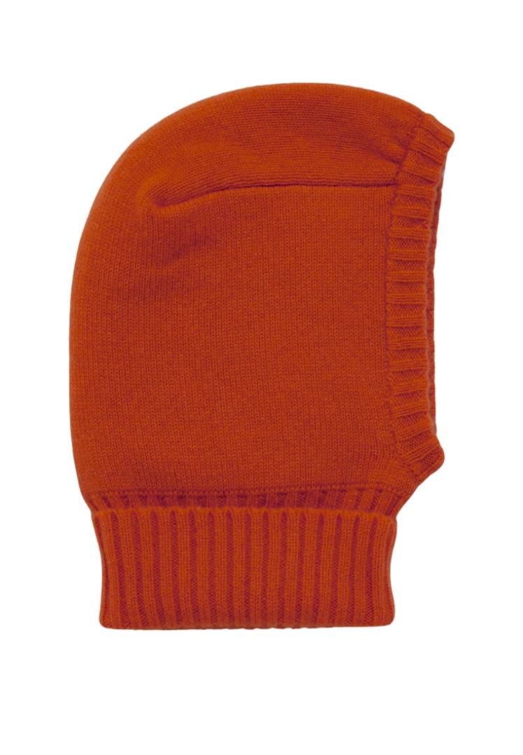 Балаклава из кашемира детская "Терракотовый Закат"