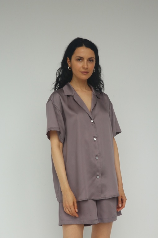 Женские шорты "Сливовая дымка"