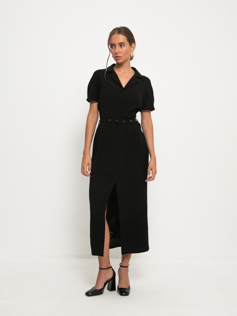 Платье с разрезом