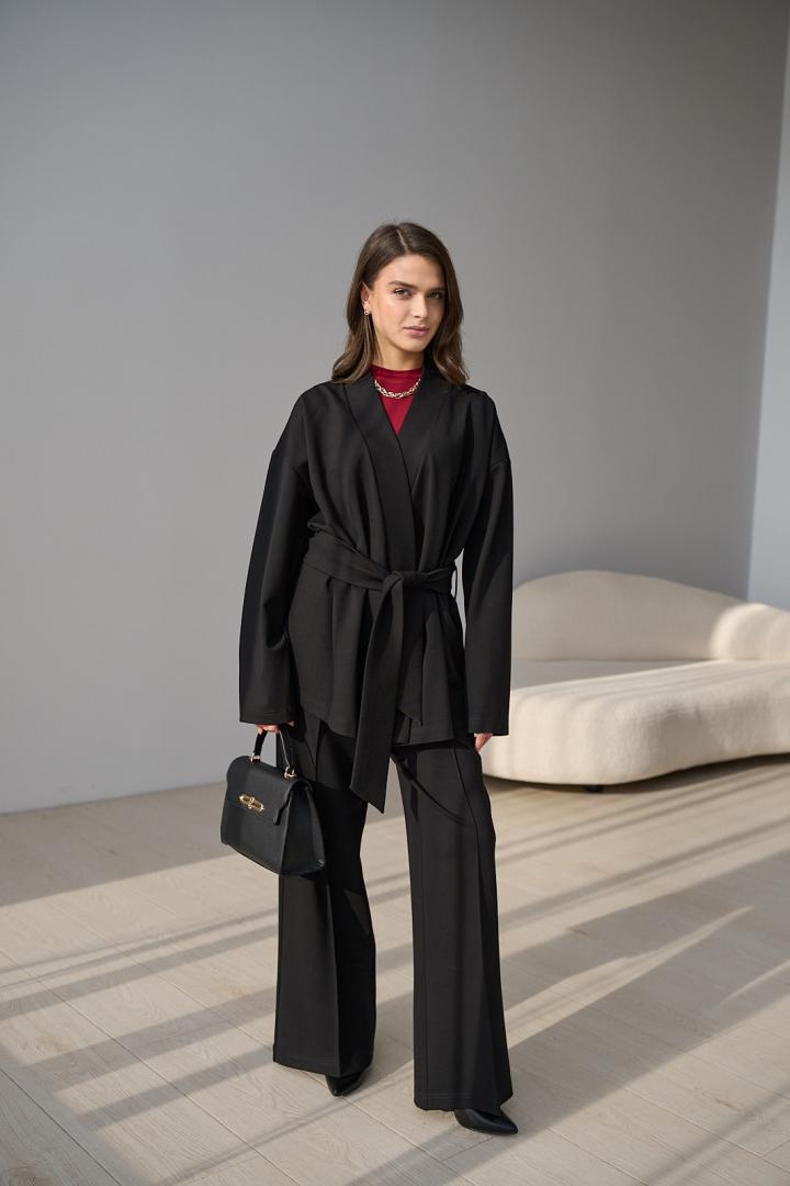 Жакет с поясом