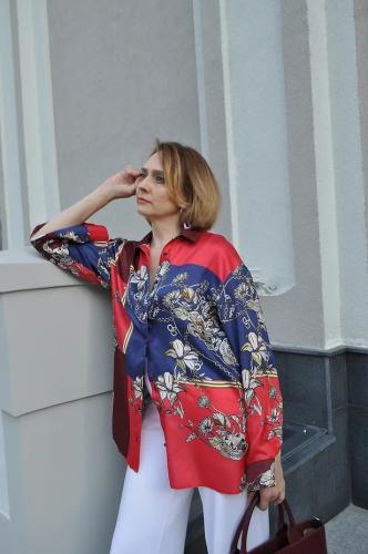 Рубашка женская из итальянской вискозы