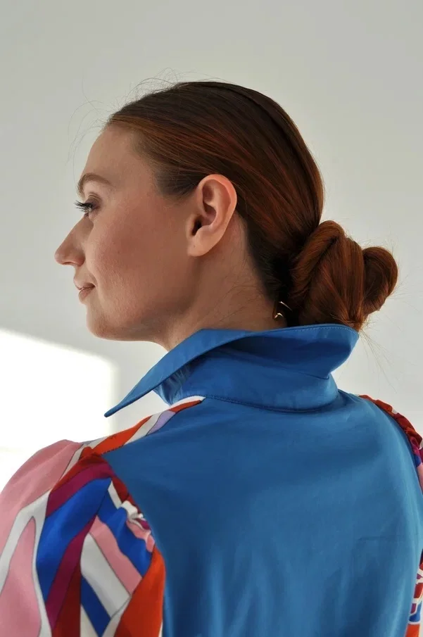 Рубашка - поло "Небо"