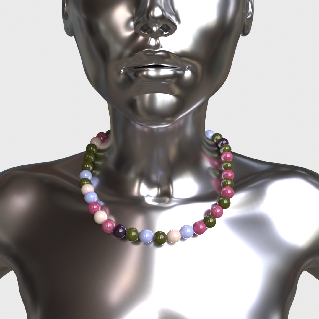 Колье из кварца CRAZY BERRIES