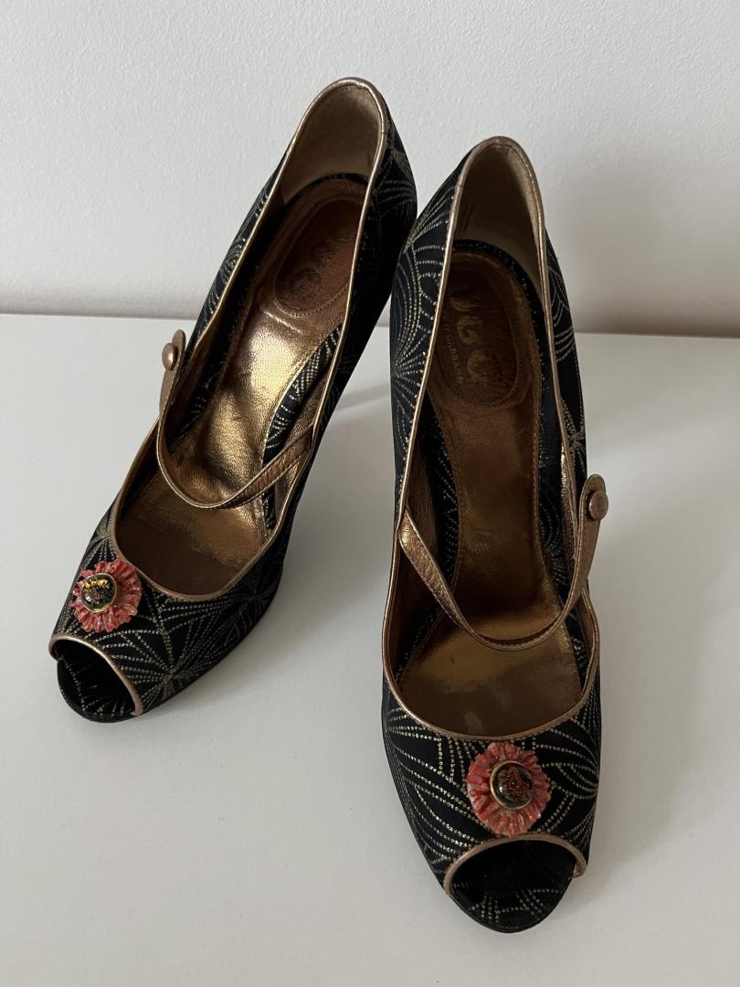 Украшения для обуви "Коралловые"