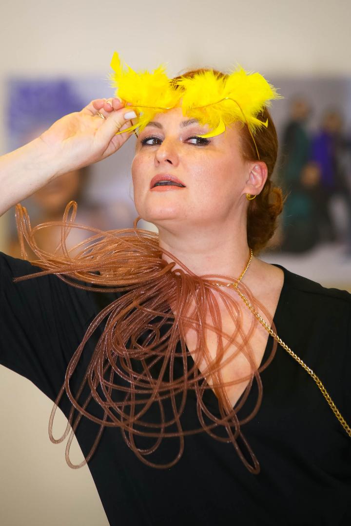 Очки "Желтые перья"