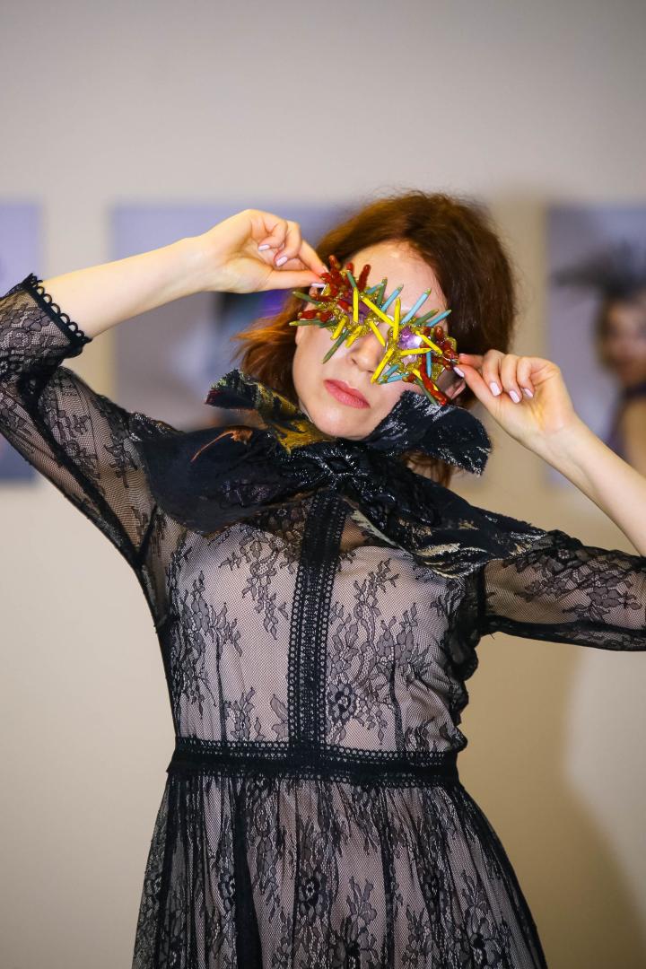 Очки "Цветные ёжики"