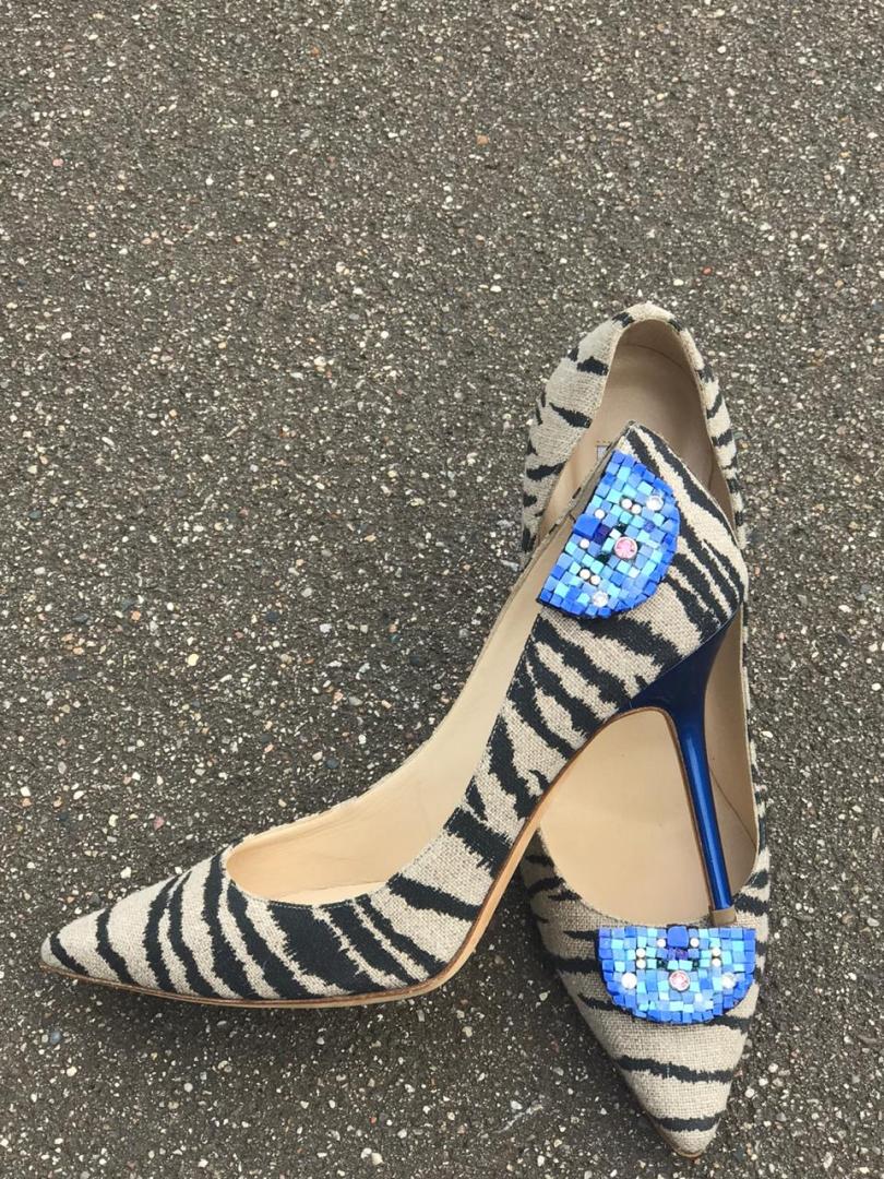 Съемные украшения для обуви "Мозаика