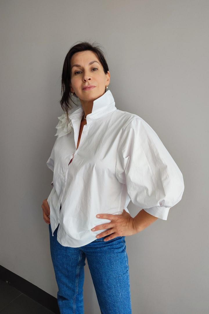 Рубашка белая