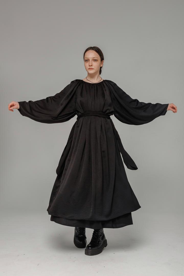 Платье "Вороное"