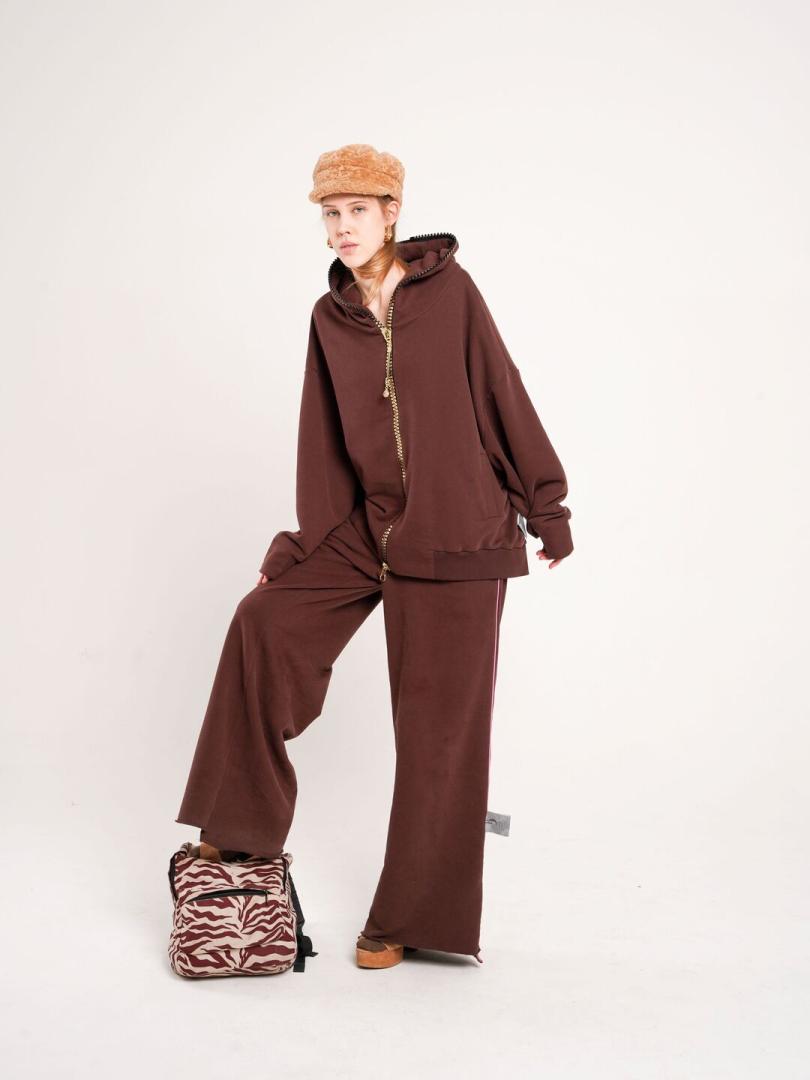 Худи West шоколад