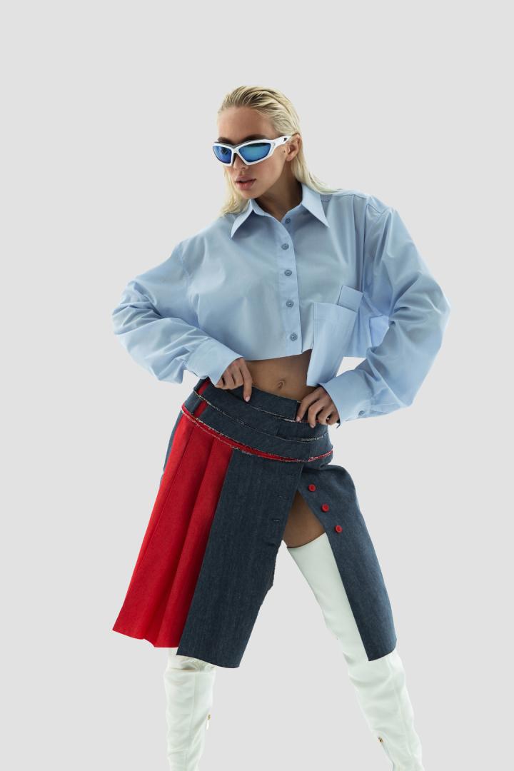 Рубашка Crop Shirt 