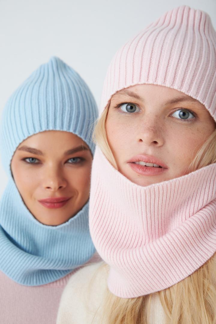 Балаклава из кашемира "Легкий Румянец"