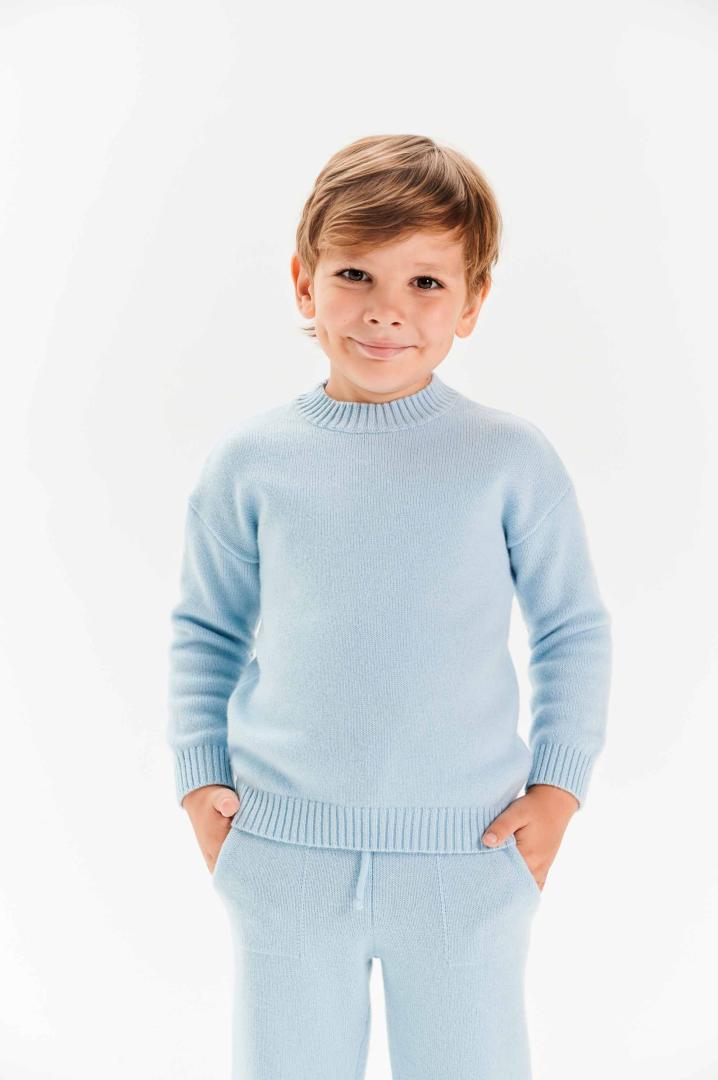 Свитер из кашемира детский "Шепот Неба"