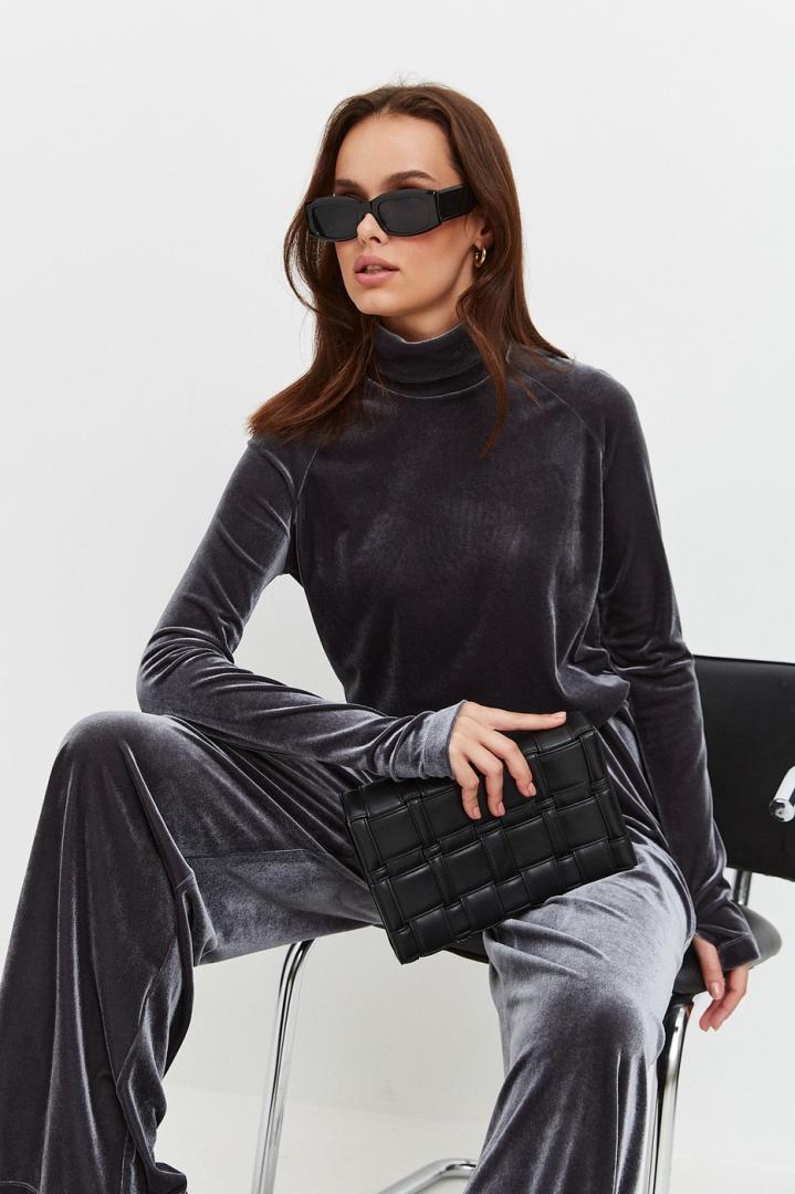 Брюки из велюра