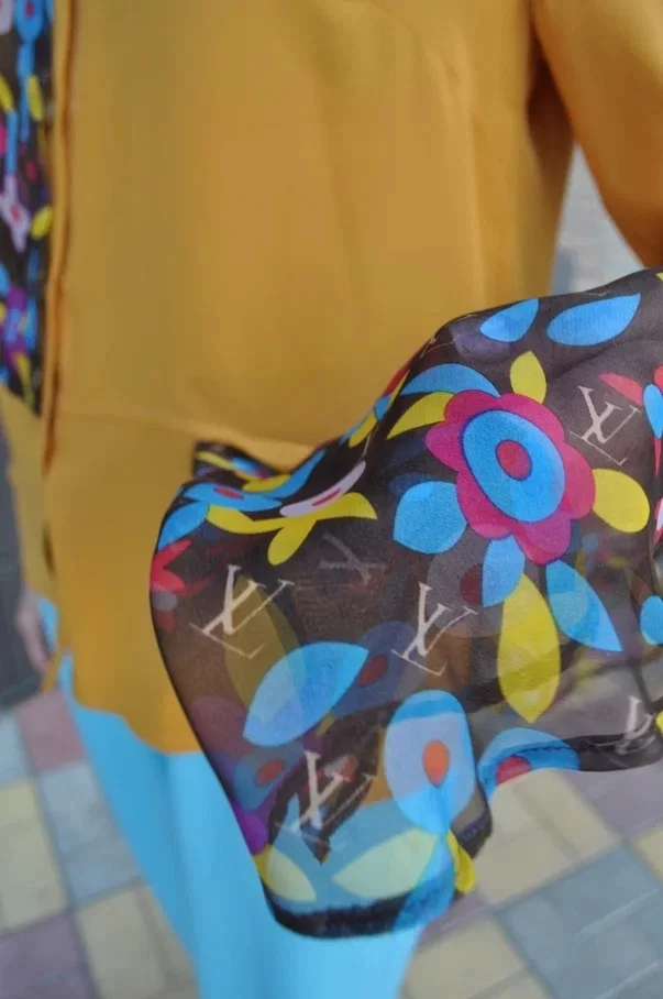 Рубашка женская шёлковая