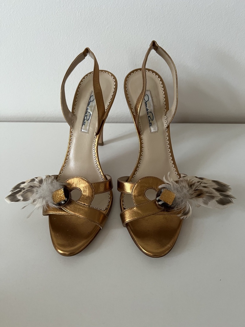 Съемные украшения для обуви "Перья"