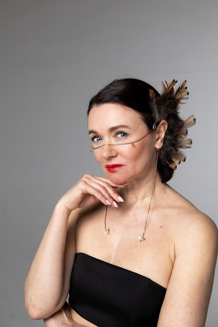 Кафф из перьев фазана