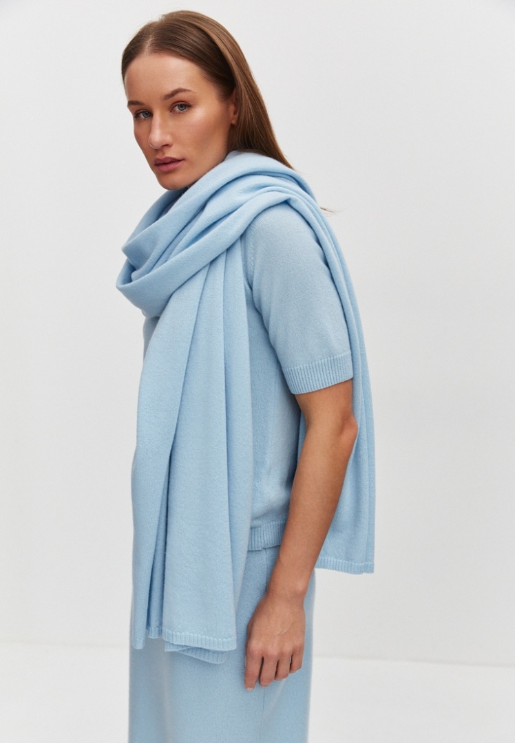 Палантин из кашемира "Шепот Неба"
