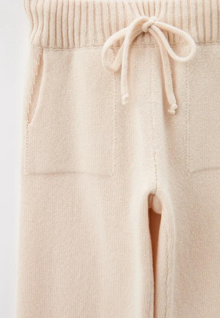 Джоггеры из кашемира детские "Взбитые Сливки"