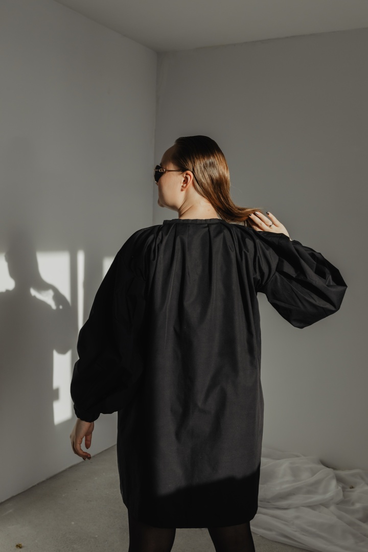 Платье "Черный Цветок"