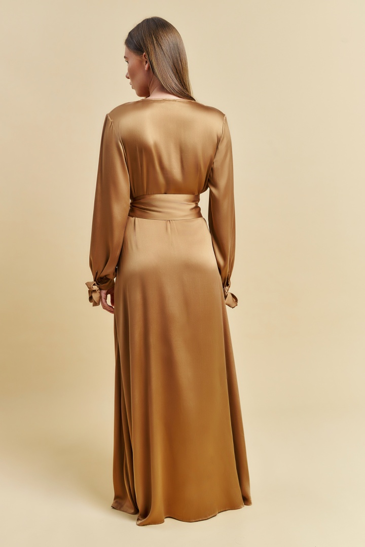 Шелковый халат 