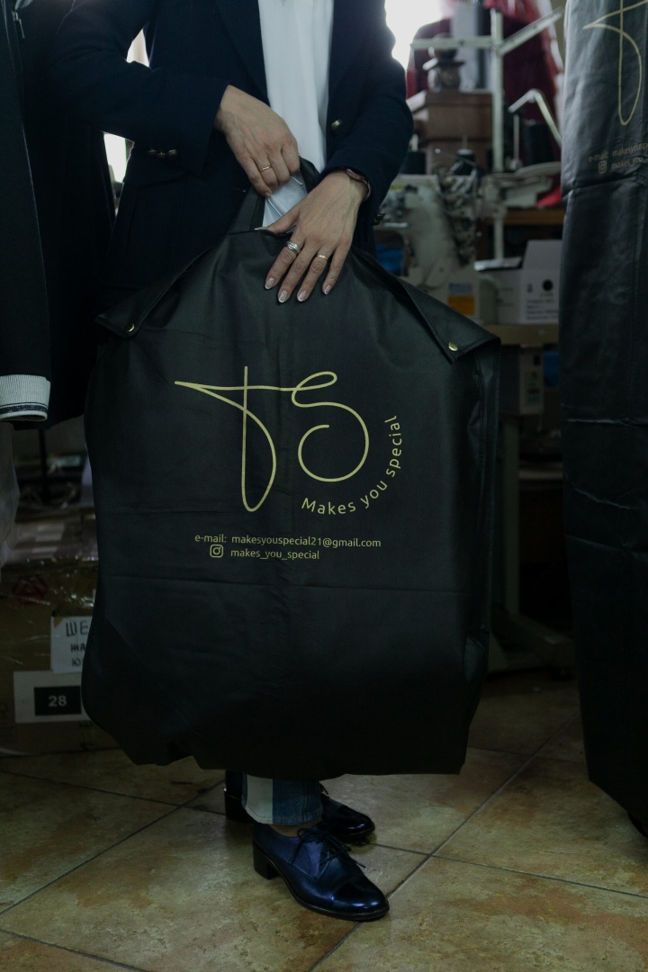 Пальто Жанет бежевое с коричневым