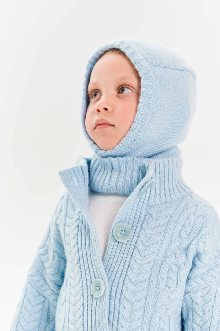 Балаклава из кашемира детская "Шепот Неба"