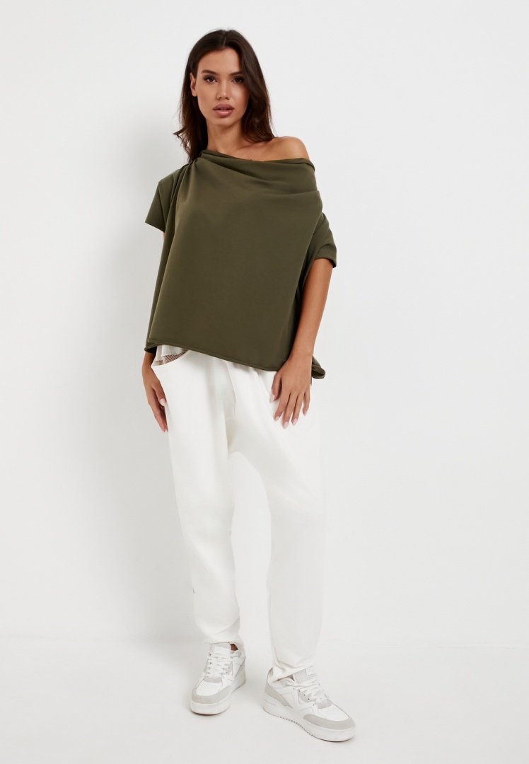 Футболка Качели хаки