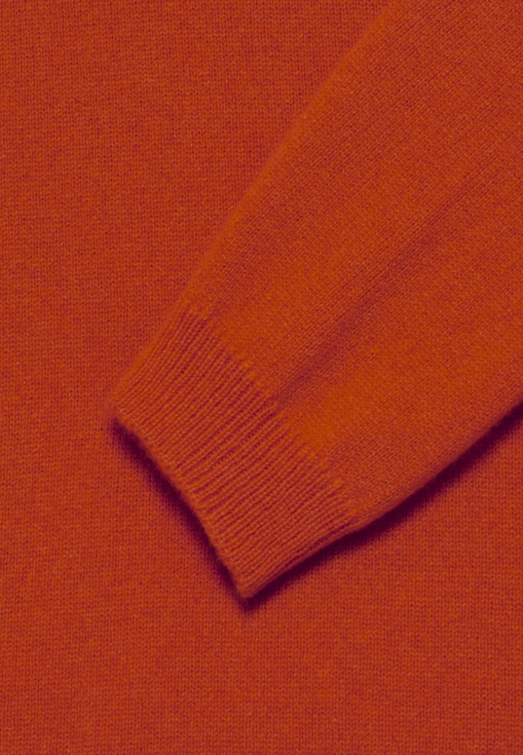 Водолазка из кашемира детская "Терракотовый Закат"