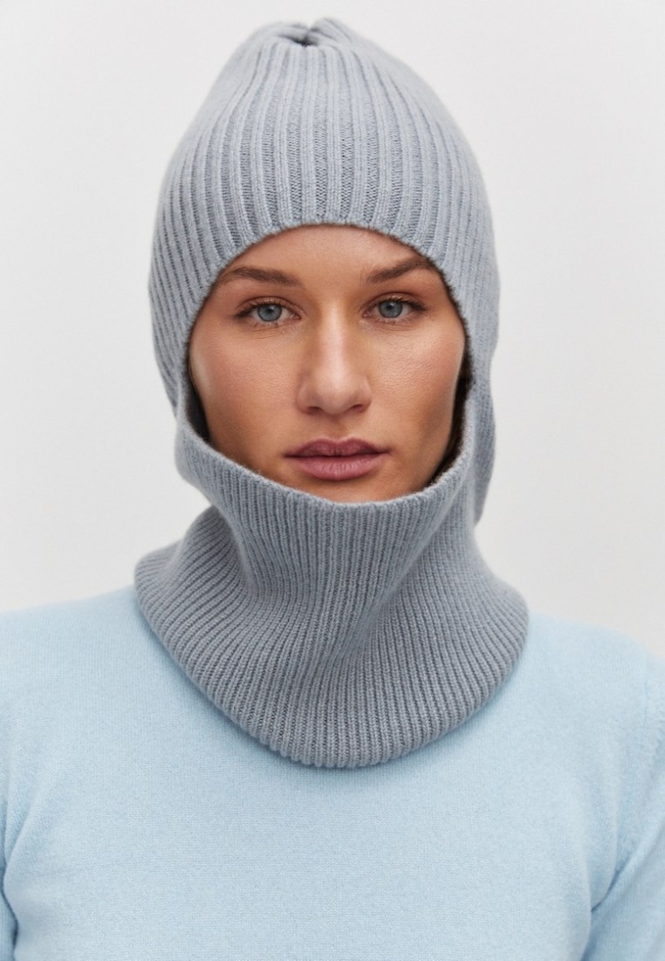 Балаклава из кашемира "Темный Жемчуг"