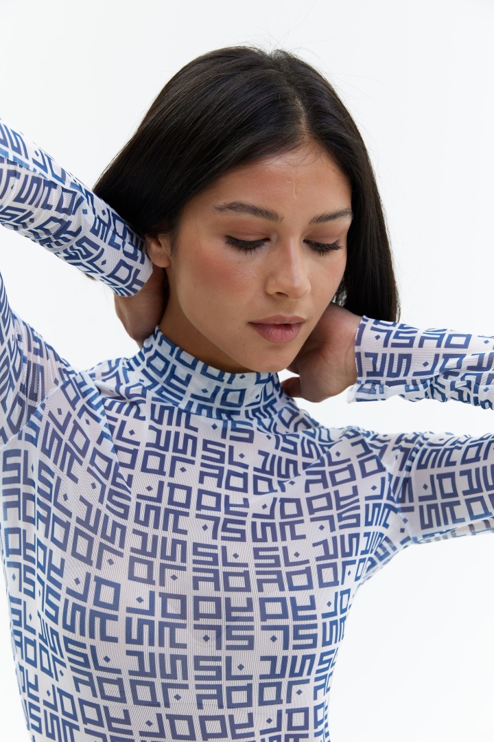 Бадлон Letters White