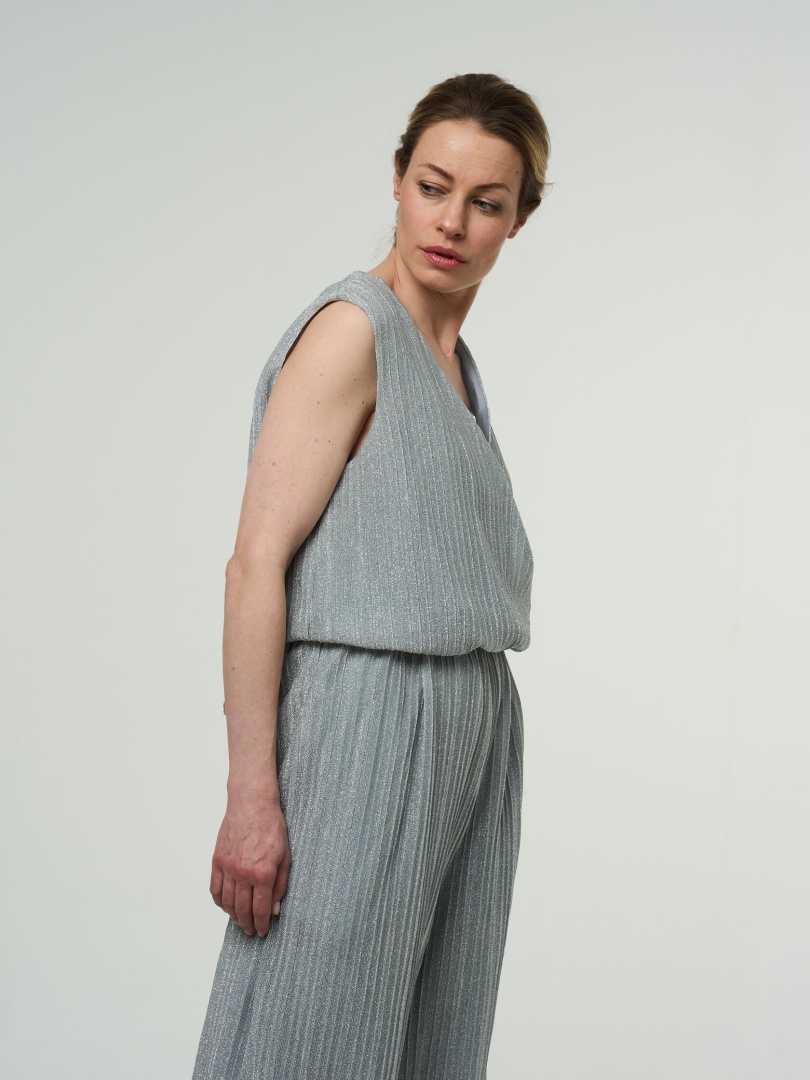 Комбинезон с люрексом