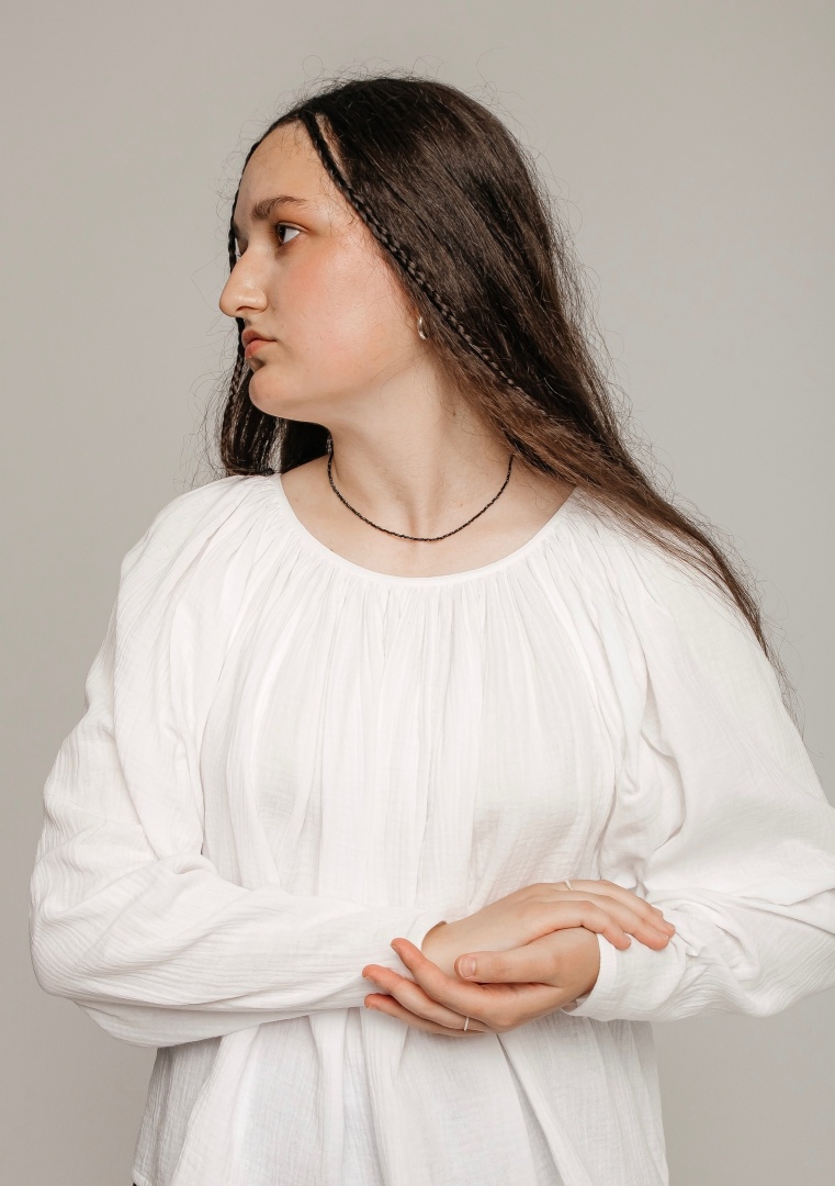 Рубашка муслиновая "Рукава"