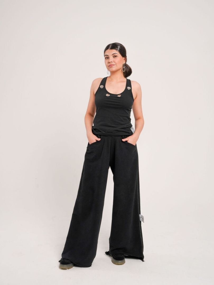 Брюки West чёрные