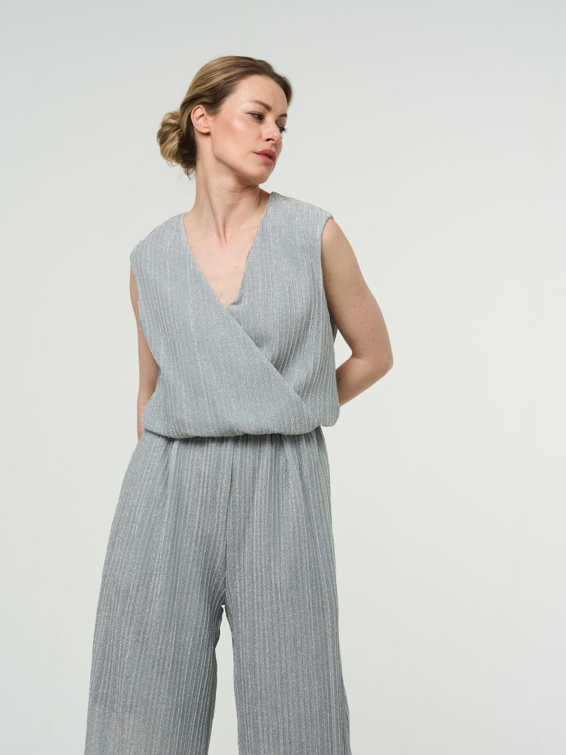 Комбинезон с люрексом