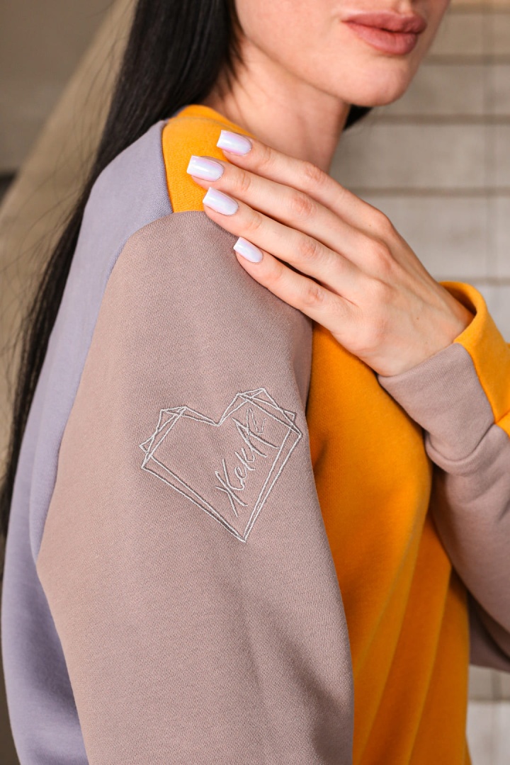 Костюм спортивный теплый трехцветный