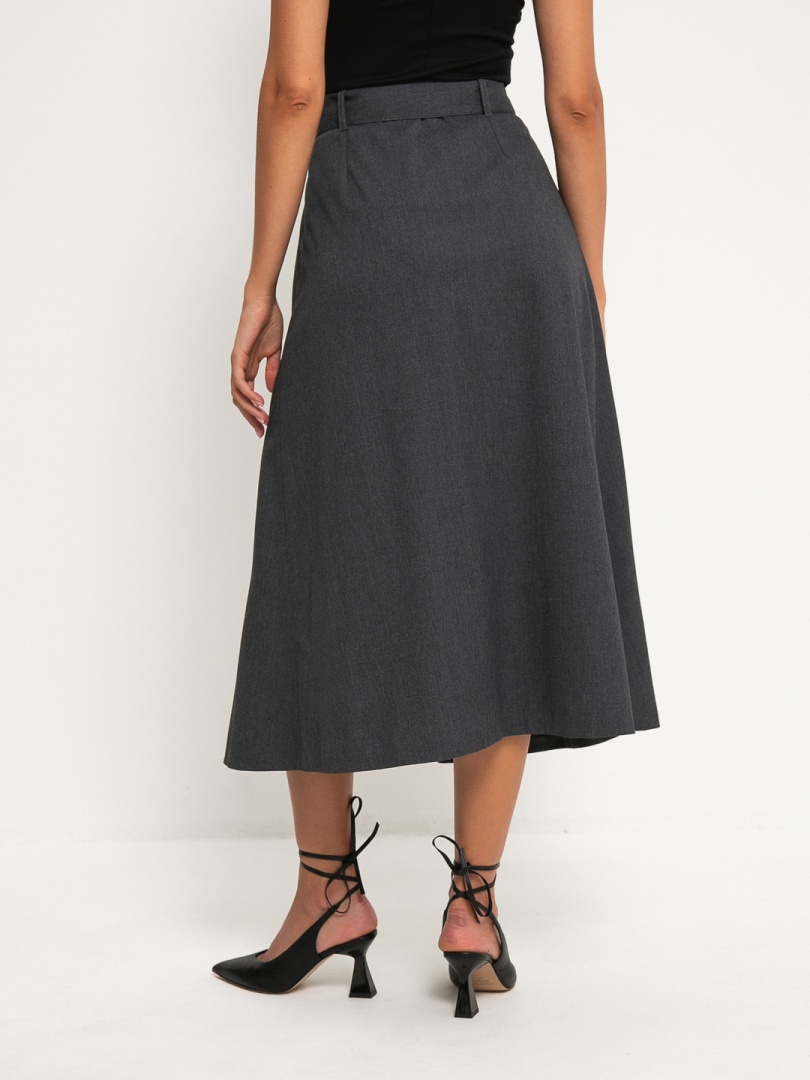 Юбка с защипами