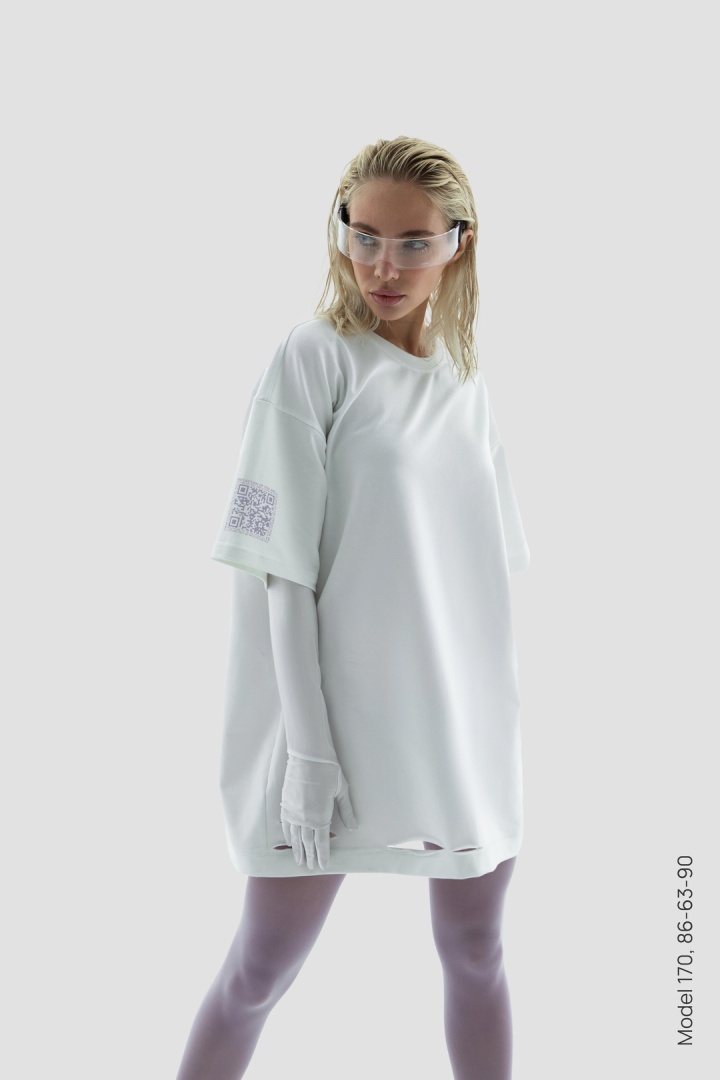 Футболка-платье Maxi T-shirt  White