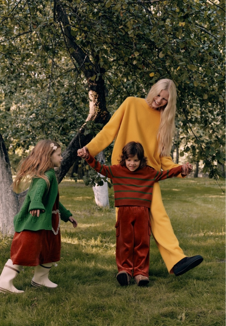 Свитер из кашемира "Цветочный Мед"