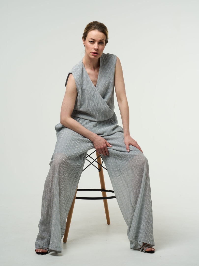 Комбинезон с люрексом