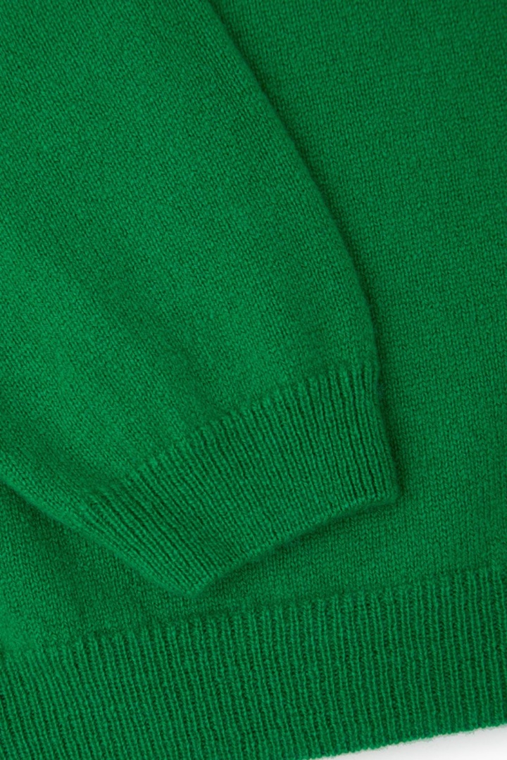 Водолазка из кашемира детская "Майская Зелень"