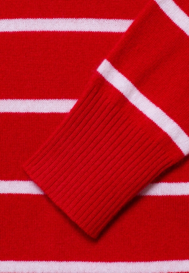 Худи из кашемира детское "Вишня с Пломбиром"