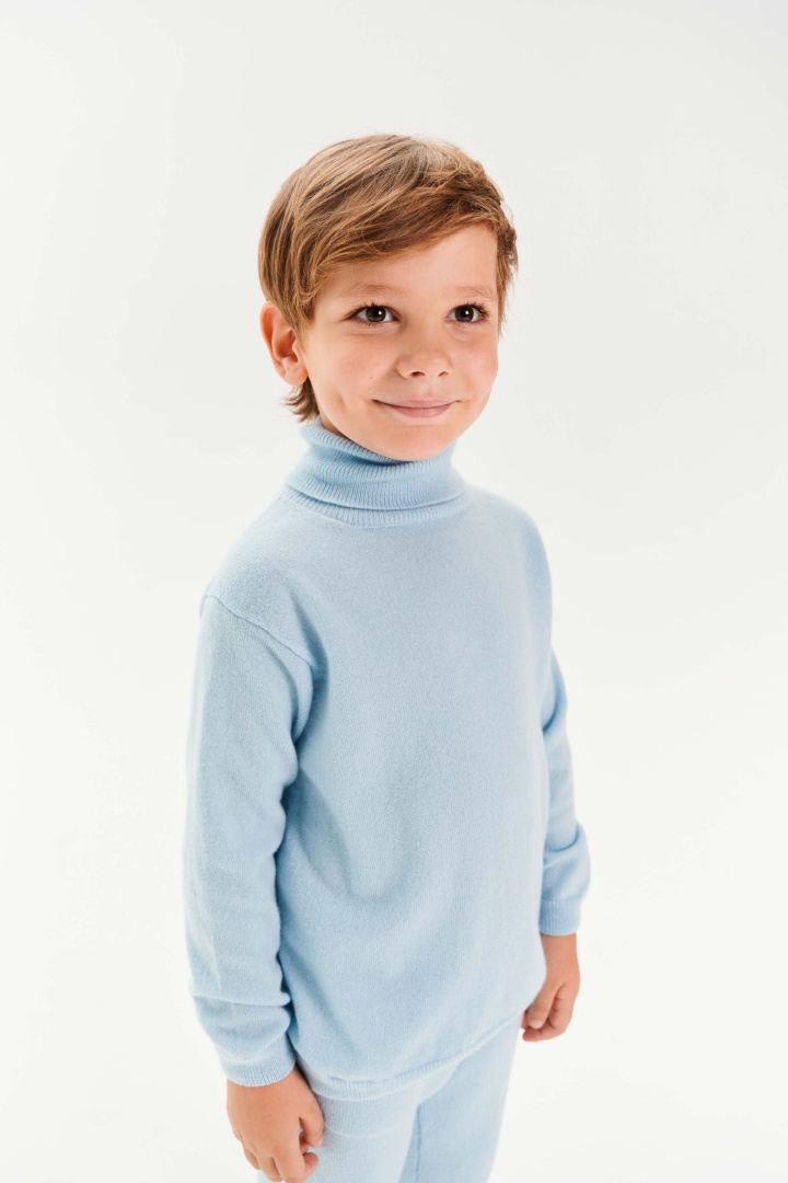 Водолазка из кашемира детская "Шепот Неба"