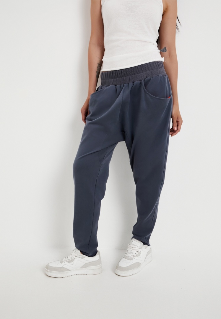 Брюки галифе серые