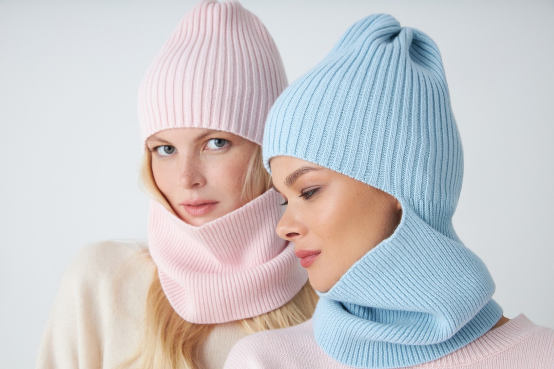 Балаклава из кашемира "Шепот Неба"